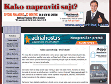 Tablet Screenshot of napravitisajt.com